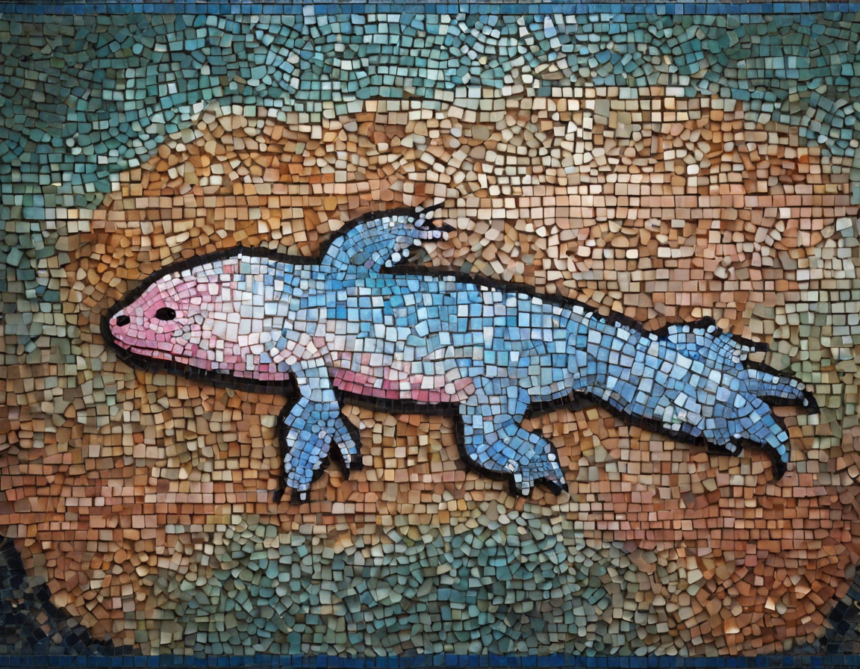 Exploring the Fascinating World of Mosaic Axolotls