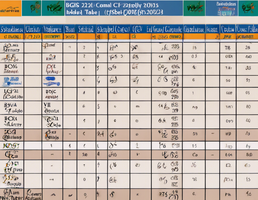 Analyzing BGIS 2023 Points Table: An Overview